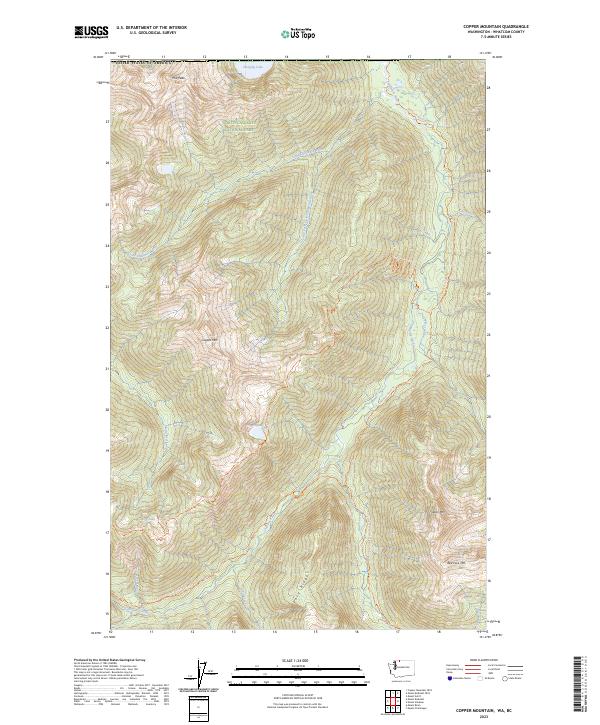 Copper Mountain, WA-BC — USGS 7.5-minute topo (2023)