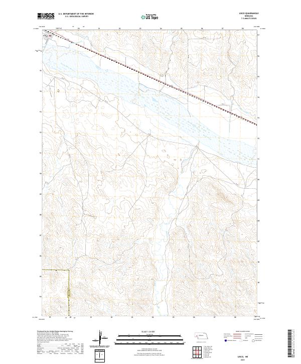 Lisco, NE — USGS 7.5-minute topo (2021)