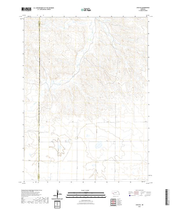 Lisco SE, NE — USGS 7.5-minute topo (2021)