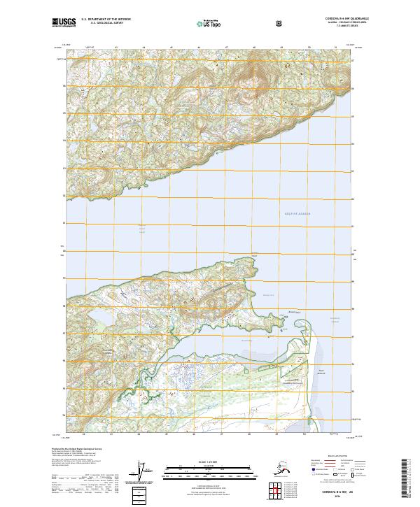 Cordova B-6 NW, AK — USGS 7.5-minute topo (2024)