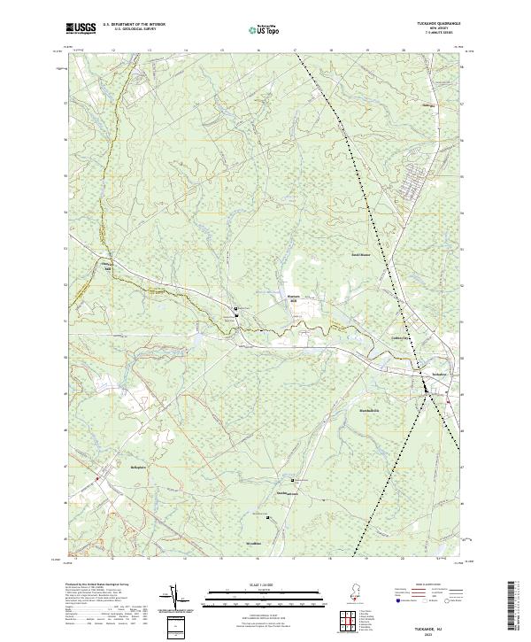 Tuckahoe, NJ — USGS 7.5-minute topo (2023)