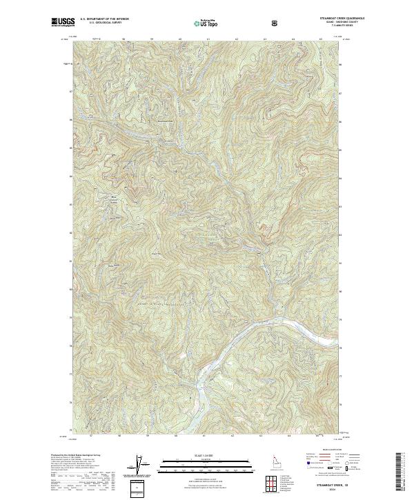 Steamboat Creek, ID — USGS 7.5-minute topo (2024)