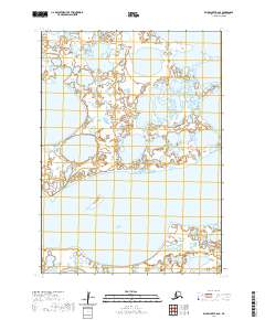 Baird Inlet B-6 SE, AK — USGS 7.5-minute topo (2020)