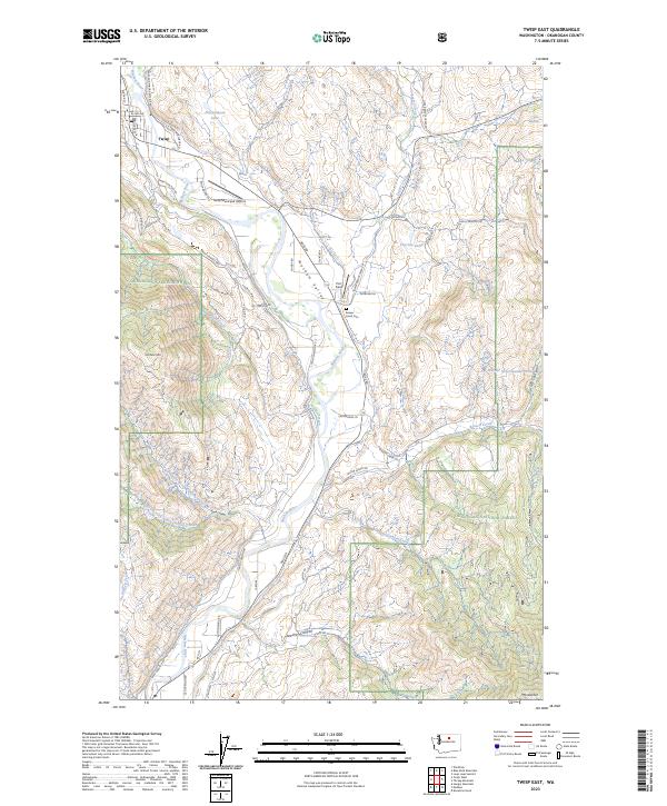 Twisp East, WA — USGS 7.5-minute topo (2023)