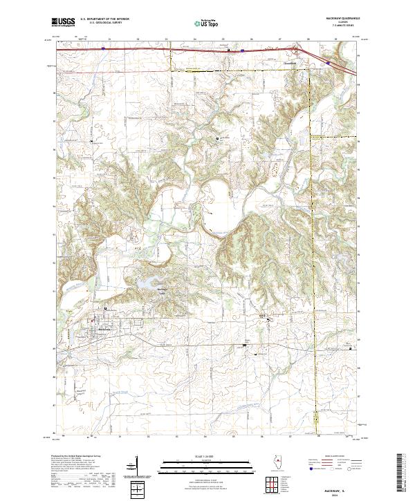 Mackinaw, IL — USGS 7.5-minute topo (2024)