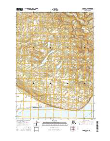 Tyonek A-4 SW, AK — USGS 7.5-minute topo (2016)