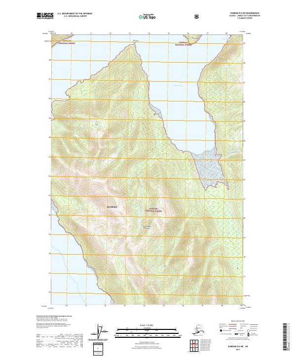 Sumdum D-6 NE, AK — USGS 7.5-minute topo (2021)