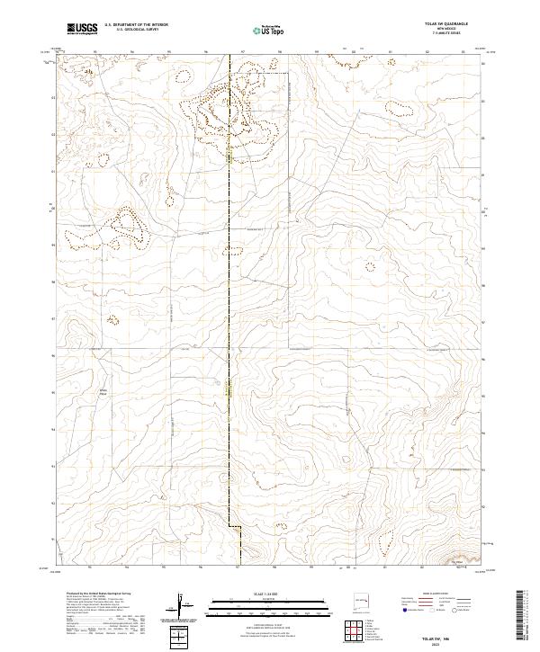 Tolar SW, NM — USGS 7.5-minute topo (2023)