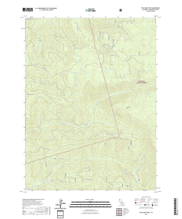 Tish Tang Point, CA — USGS 7.5-minute topo (2022)