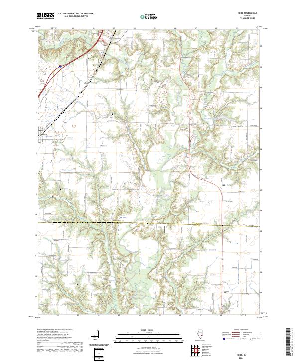 Hord, IL — USGS 7.5-minute topo (2024)