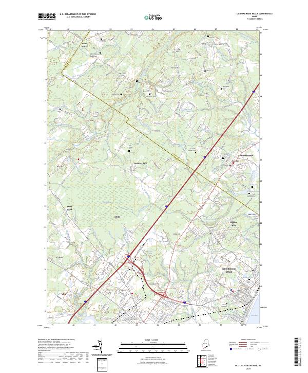 Old Orchard Beach, ME — USGS 7.5-minute topo (2024)