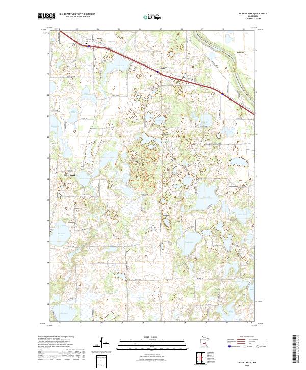 Silver Creek, MN — USGS 7.5-minute topo (2022)