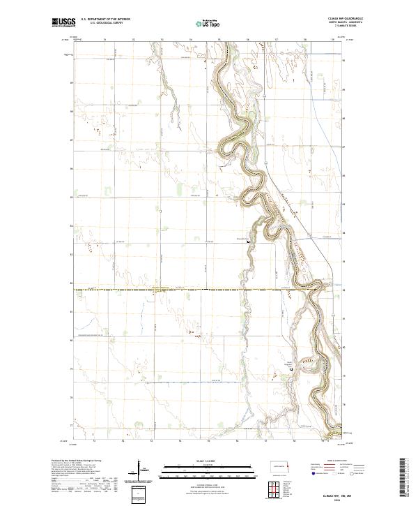 Climax NW, ND-MN — USGS 7.5-minute topo (2024)