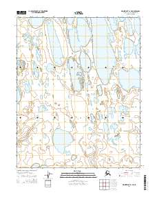 Wainwright A-1 NE, AK — USGS 7.5-minute topo (2014)