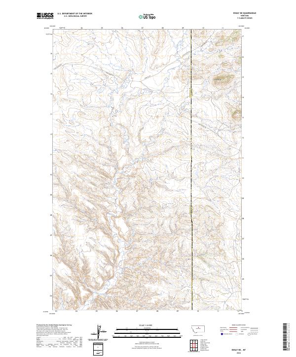 Eskay NE, MT — USGS 7.5-minute topo (2024)