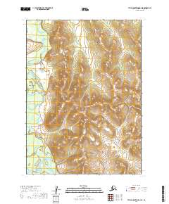 Taylor Mountains B-4 SE, AK — USGS 7.5-minute topo (2019)