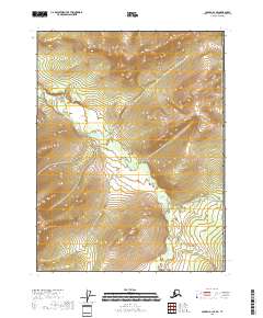 Coleen A-1 SE, AK-YT — USGS 7.5-minute topo (2018)
