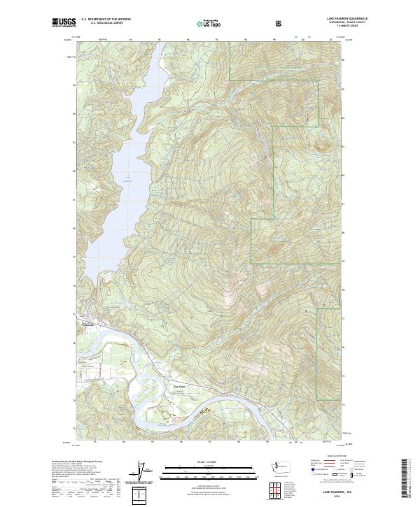 Lake Shannon, WA — USGS 7.5-minute topo (2023)