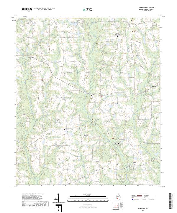 Hartsfield, GA — USGS 7.5-minute topo (2024)