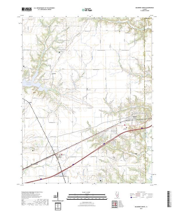 Mulberry Grove, IL — USGS 7.5-minute topo (2024)