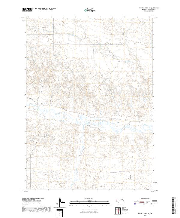 Whistle Creek NE, NE — USGS 7.5-minute topo (2021)