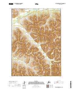 Taylor Mountains C-2 SE, AK — USGS 7.5-minute topo (2019)