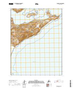 Iliamna B-3 SW, AK — USGS 7.5-minute topo (2020)