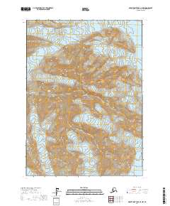 Mount Saint Elias A-4 NW, AK — USGS 7.5-minute topo (2017)