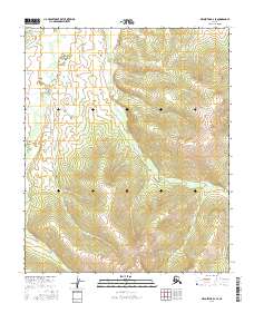 Melozitna B-2 SE, AK — USGS 7.5-minute topo (2016)