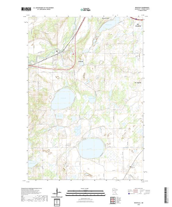 Rockville, MN — USGS 7.5-minute topo (2022)