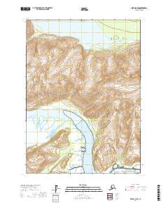 Kenai B-8 SW, AK — USGS 7.5-minute topo (2017)
