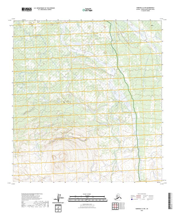 Nabesna C-6 SW, AK — USGS 7.5-minute topo (2023)