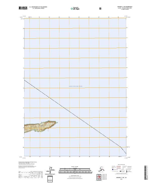 Seward C-1 SW, AK — USGS 7.5-minute topo (2023)