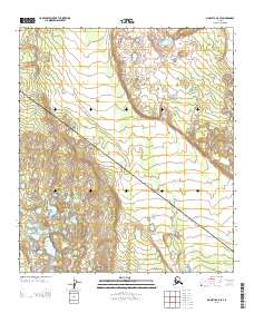 Big Delta A-5 SE, AK — USGS 7.5-minute topo (2013)