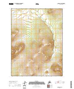 Coleen D-2 SW, AK — USGS 7.5-minute topo (2018)