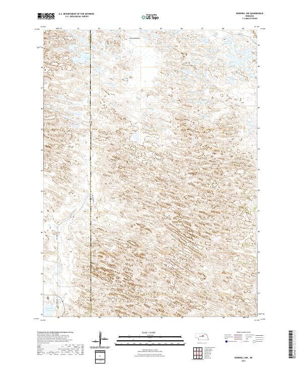 Burwell NW, NE — USGS 7.5-minute topo (2021)