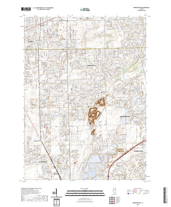 Normantown, IL — USGS 7.5-minute topo (2024)