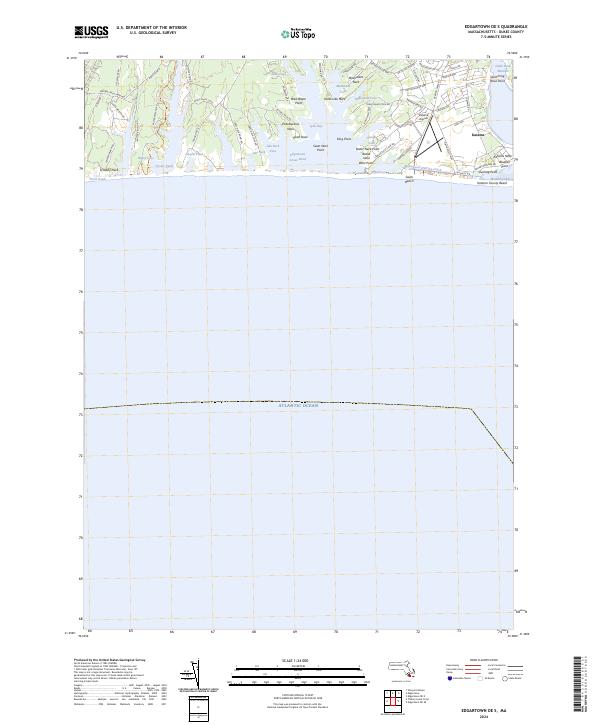 Edgartown OE S, MA — USGS 7.5-minute topo (2024)