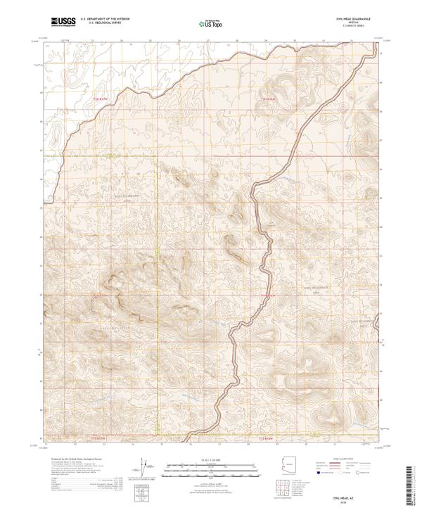 Owl Head, AZ — USGS 7.5-minute topo (2026)
