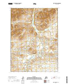 Lake Clark B-8 SE, AK — USGS 7.5-minute topo (2019)