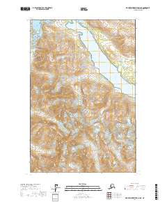 Mount Fairweather D-2 NE, AK — USGS 7.5-minute topo (2017)