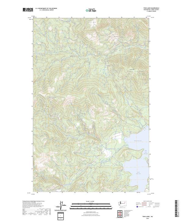 Twin Lakes, WA — USGS 7.5-minute topo (2023)