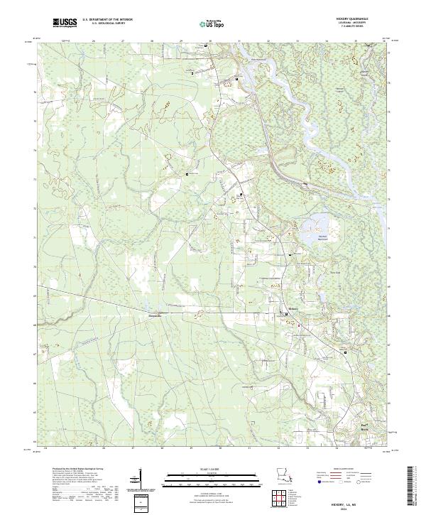 Hickory, LA-MS — USGS 7.5-minute topo (2024)