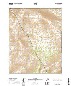 Bettles B-1 SW, AK — USGS 7.5-minute topo (2017)