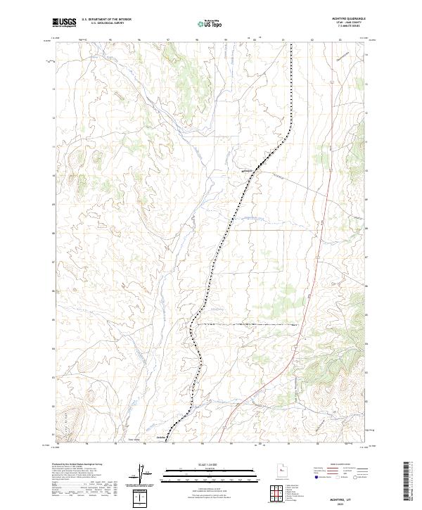 McIntyre, UT — USGS 7.5-minute topo (2023)