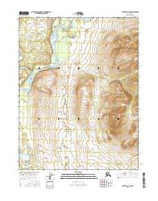 Bettles D-3 NW, AK — USGS 7.5-minute topo (2016)