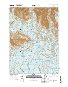 Bering Glacier B-6 NW, AK — USGS 7.5-minute topo (2014)