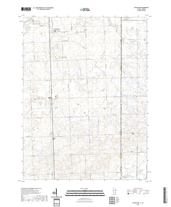 Stockland, IL-IN — USGS 7.5-minute topo (2024)