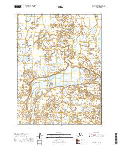 Dillingham B-1 SE, AK — USGS 7.5-minute topo (2019)