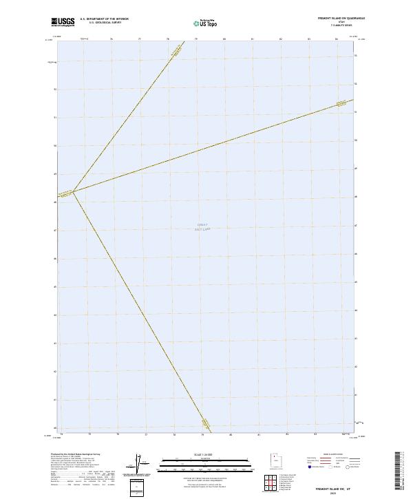Fremont Island SW, UT — USGS 7.5-minute topo (2023)